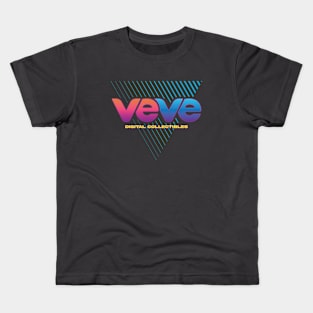 Veve Collectables Logo Vaporwave Kids T-Shirt